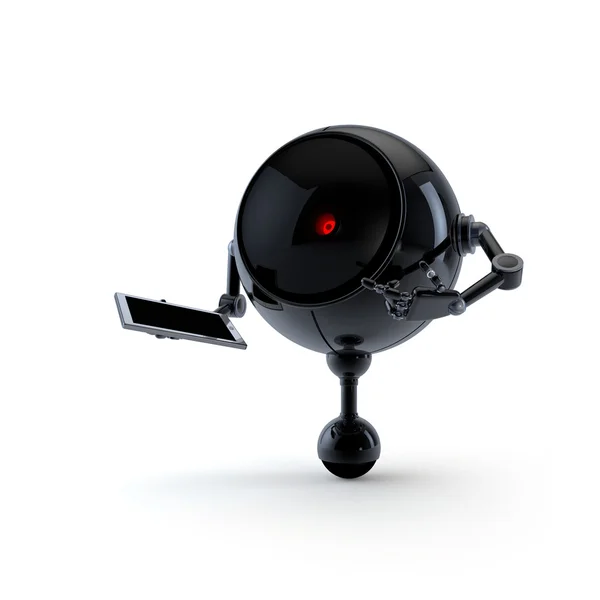 ロボット保つスマート パッド — ストック写真