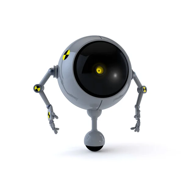 3D illustration av robot — Stockfoto