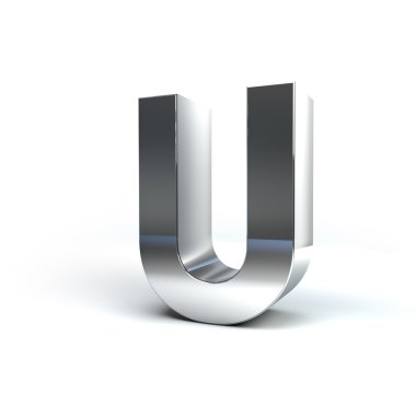 metal alfabe karakteri u