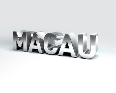 Macau 3D ülke metin
