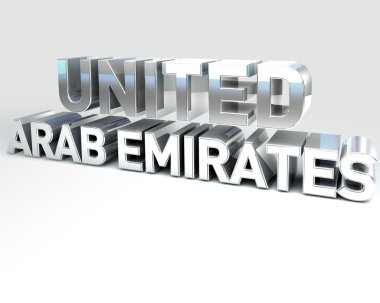 3D ülke metin, Birleşik Arap Emirlikleri