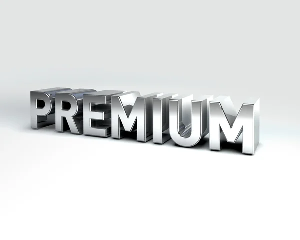 Metal Text PREMIUM — Stock Photo, Image