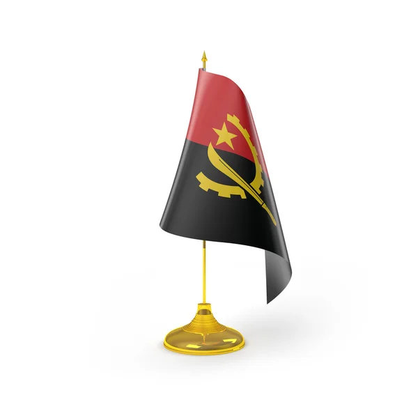 Flagga angola — Stockfoto