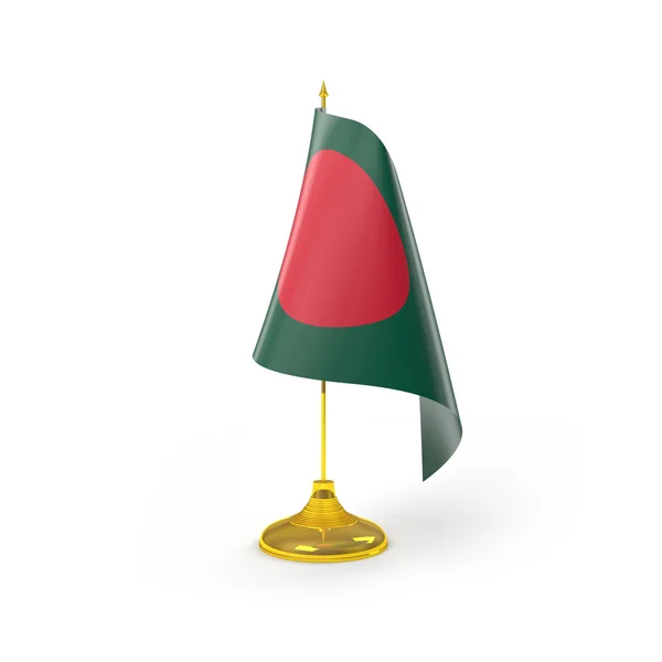 Vlajka banglades — Stock fotografie