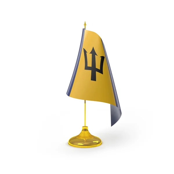 Flagge von Barbados — Stockfoto