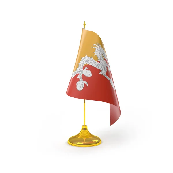 不丹的旗子 — 图库照片