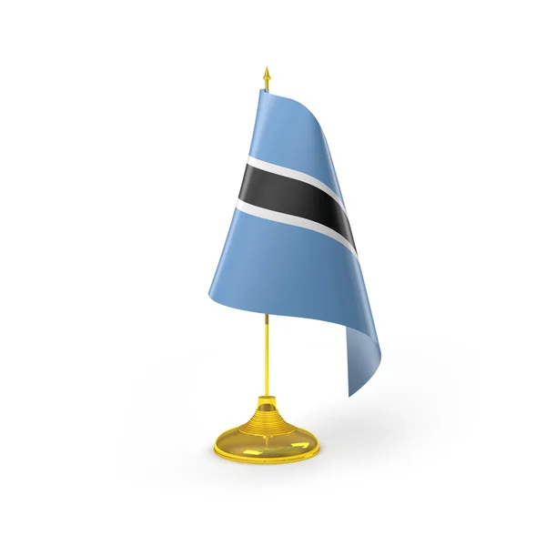 Botswana zászlaja — Stock Fotó