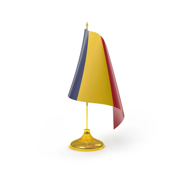 Bendera Chad — Stok Foto