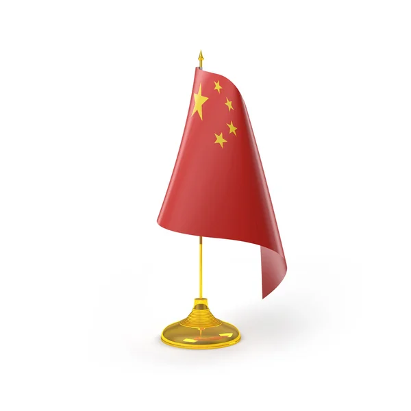 Flagga chine — Stockfoto