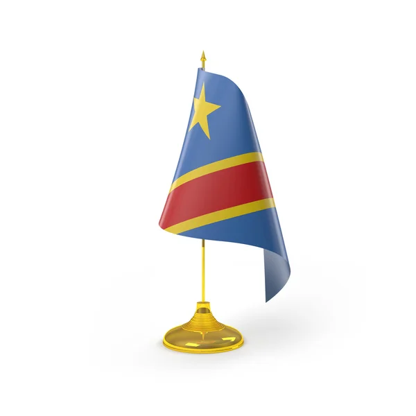 Flagga Kongo — Stockfoto
