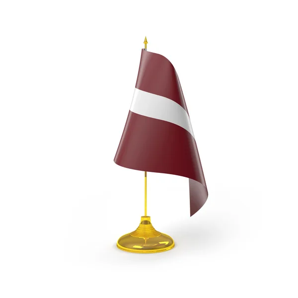 Flaga Łotwy — Zdjęcie stockowe