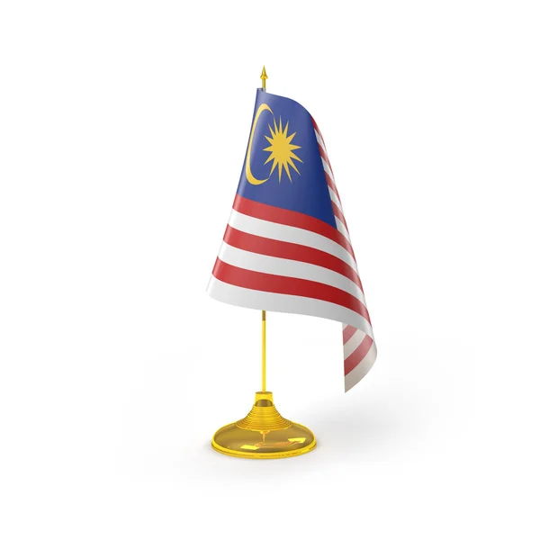 Zászló Malajziában — Stock Fotó