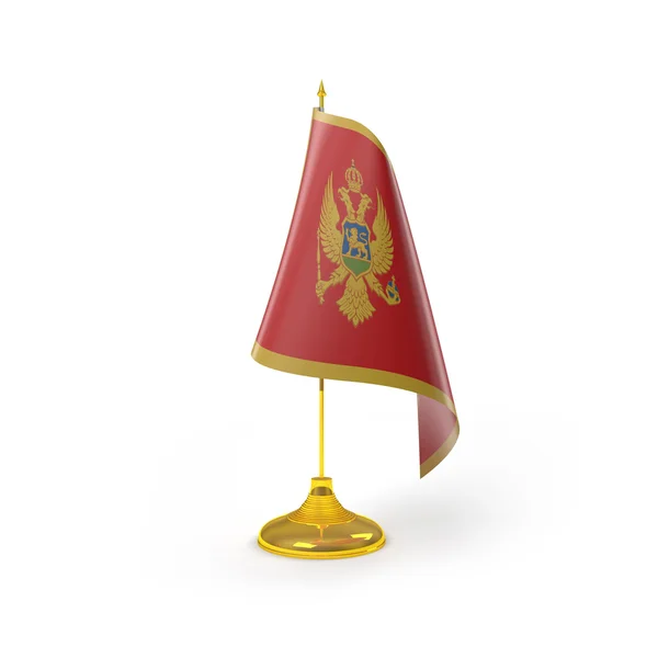 Σημαία του Μαυροβουνίου — Φωτογραφία Αρχείου