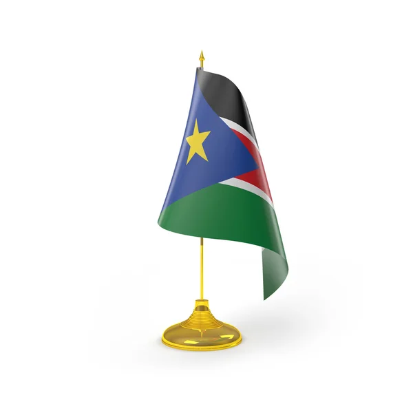 Sydsudans flagg — Stockfoto