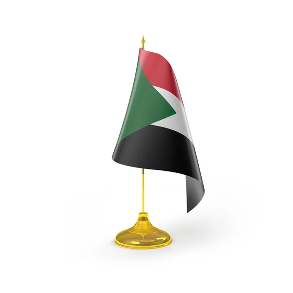 Прапор Судану — стокове фото