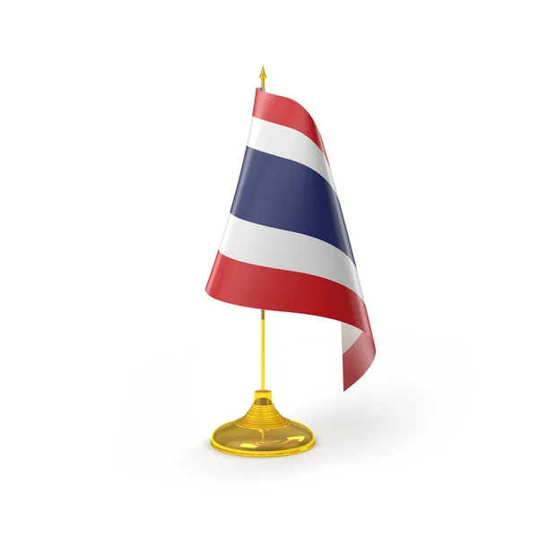 Thajská vlajka — Stock fotografie
