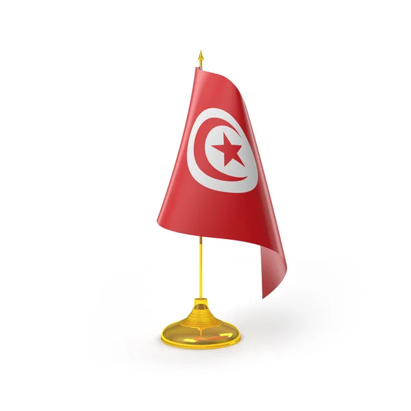 Flagga Tunisien — Stockfoto