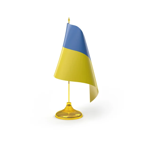 Flagga Ukraina — Stockfoto