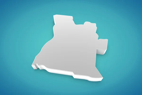 Map of Angola — Stock Photo, Image