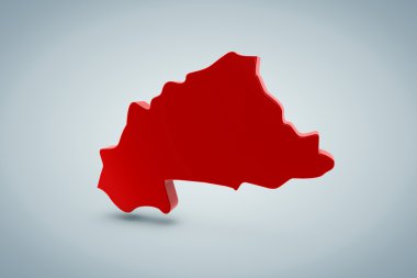 Burkina Faso Haritası