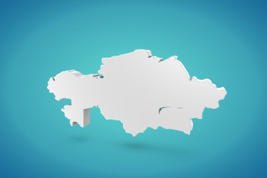 Kazakistan Haritası