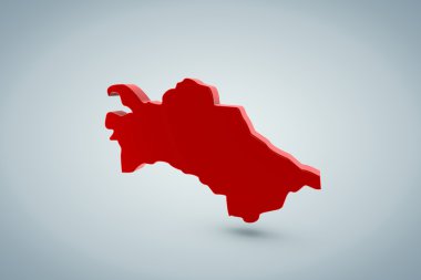 Türkmenistan Haritası
