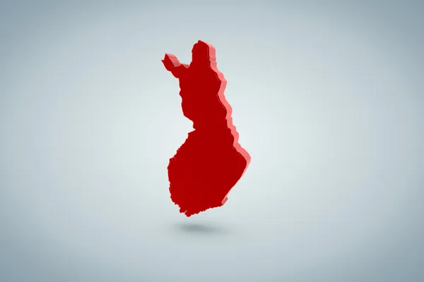 Map of Finland — Stock Photo, Image