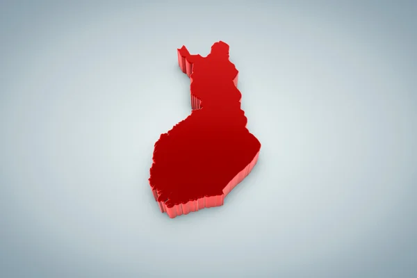 Map of Finland — Stock Photo, Image