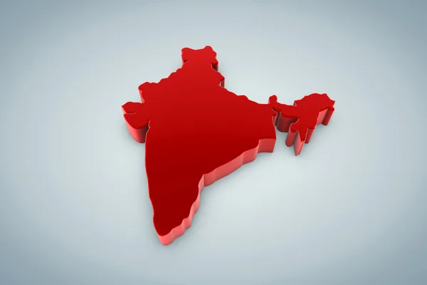 Map of India — Stock Photo, Image