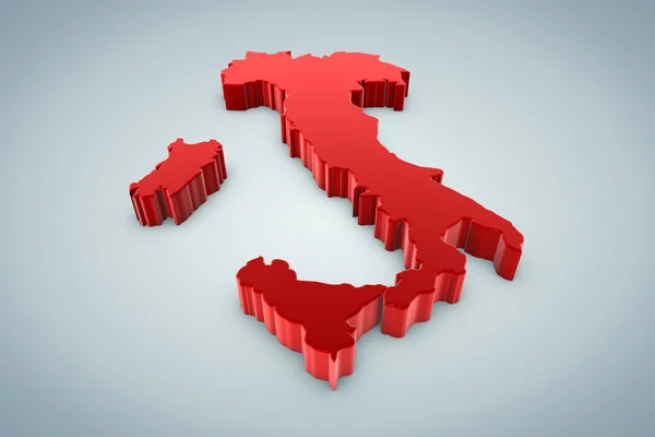 Map of Italy — Stock Photo, Image