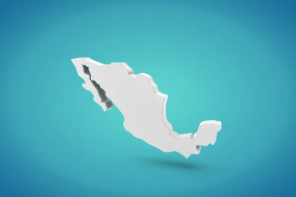 Karte von Mexiko — Stockfoto