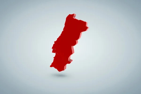 Map of Portugal — Stock Photo, Image