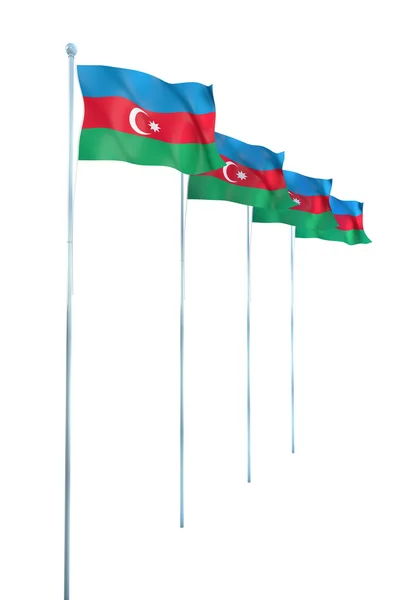 Vlag van Azerbeidzjan — Stockfoto