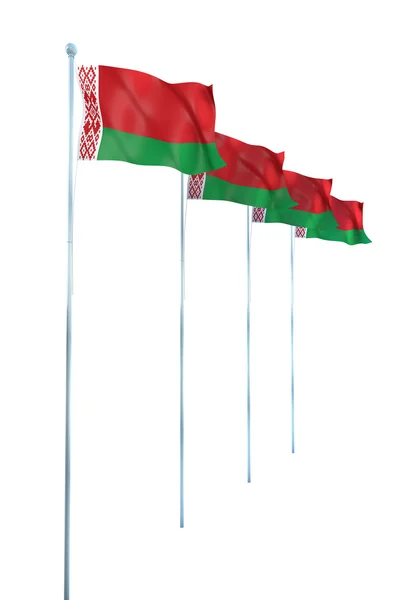 Vlag van Belarus — Stockfoto