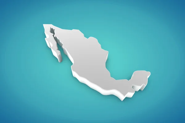 Karte von Mexiko Stockfoto