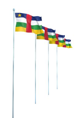 Orta Afrika Cumhuriyeti Bayrağı