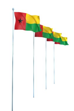 Gine bissau Cumhuriyeti bayrağı