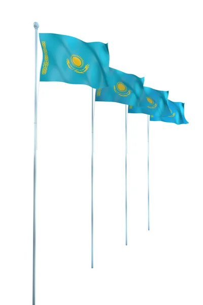 Flag of Kazakhstan — Stock Photo, Image