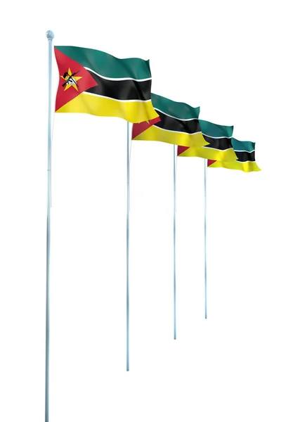 Bandera de Mozambique —  Fotos de Stock