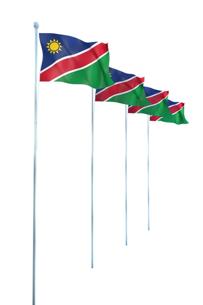 Namíbia zászlaja — Stock Fotó