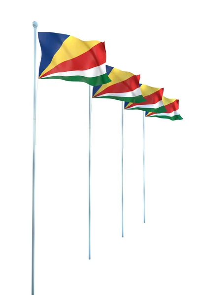 Flag of Seychelles — Stock Photo, Image