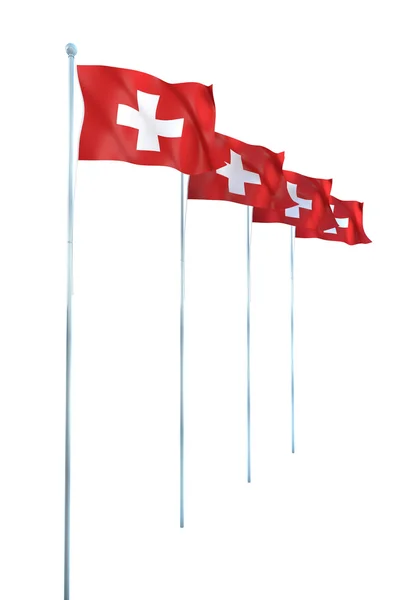 Flag of Switzerland — Stock Photo, Image