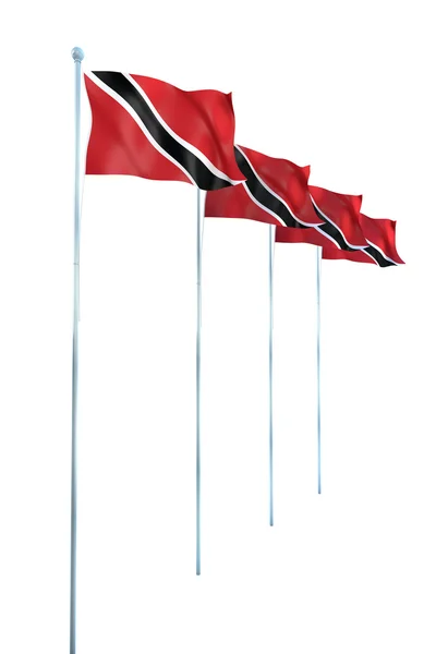 Vlajka Trinidadu a Tobaga — Stock fotografie