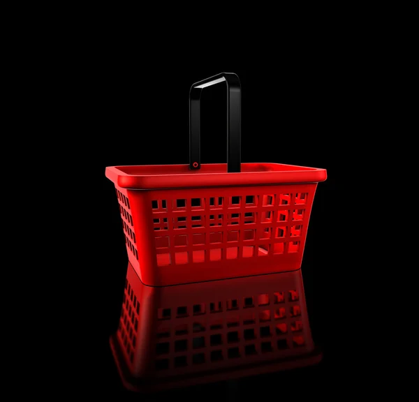 Empty Shopping Basket — Stock Photo, Image