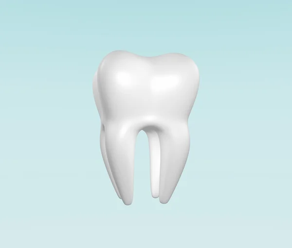 3D-Zahn Stockbild