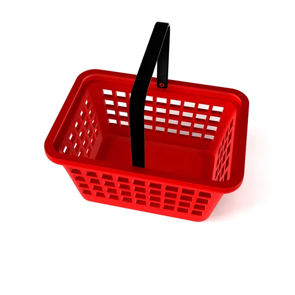 Empty Shopping Basket — Stock Photo, Image