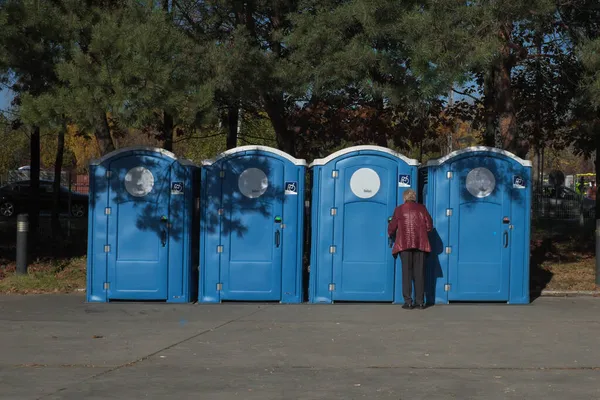 Portable Toilets Disabled — Stock Photo, Image