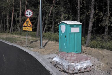 Yol çalışmaları, hız sınırı ...