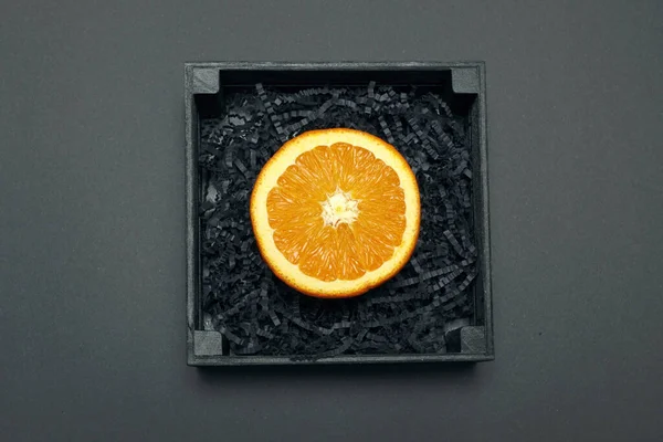 Abstract Point View Orange Fruit — Fotografia de Stock