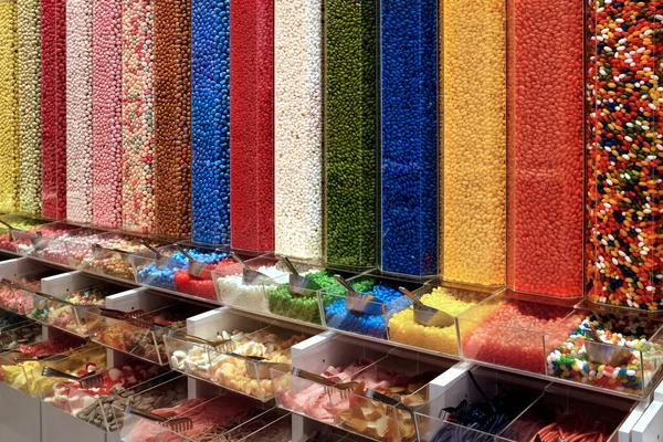 Süßigkeiten Und Gelee Geschäft Delikatesse Für Kinder — Stockfoto